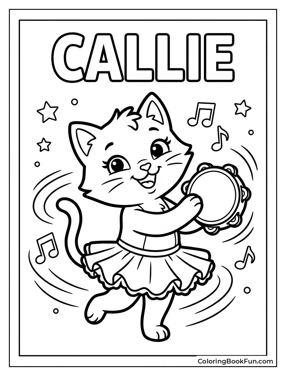 Callie Cat Dancing