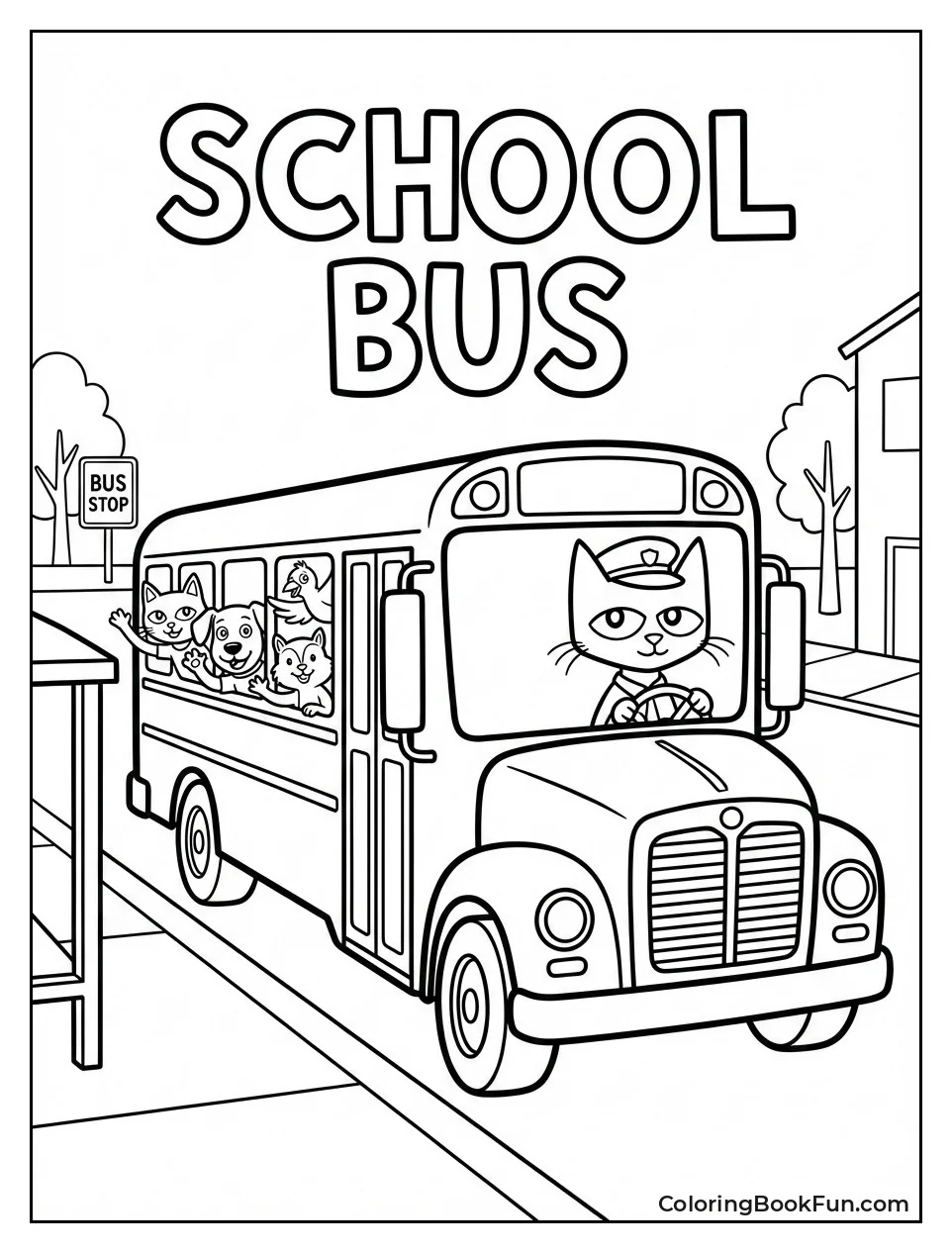 Pete's Yellow School Bus