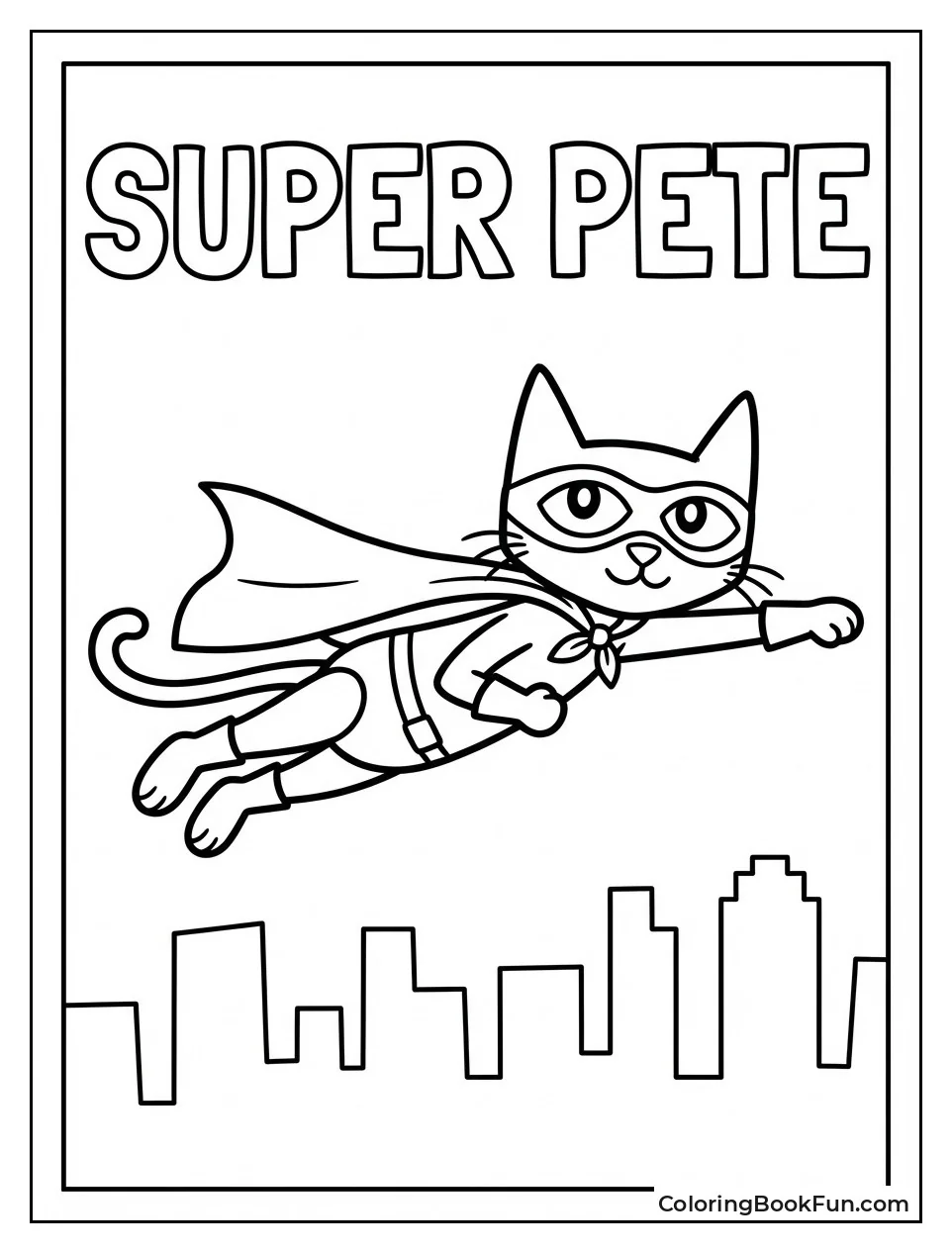 Superhero Cape Pete