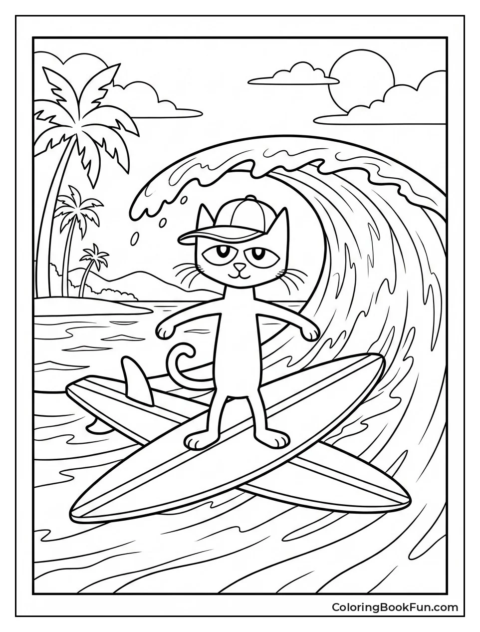 Surfing Beach Adventure