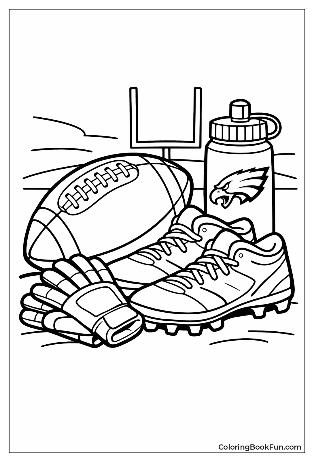 Gridiron Gear Collage