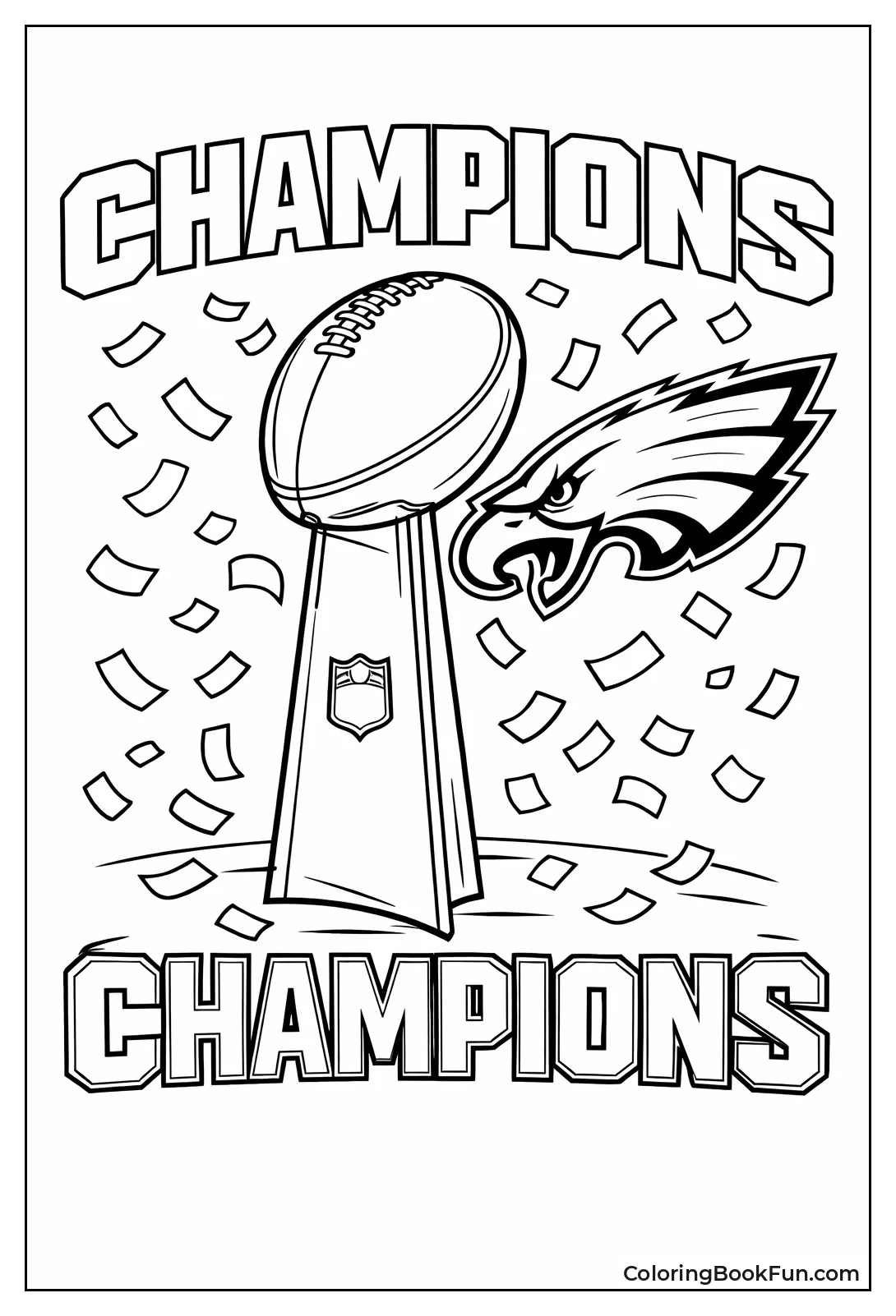 Super Bowl LII Trophy