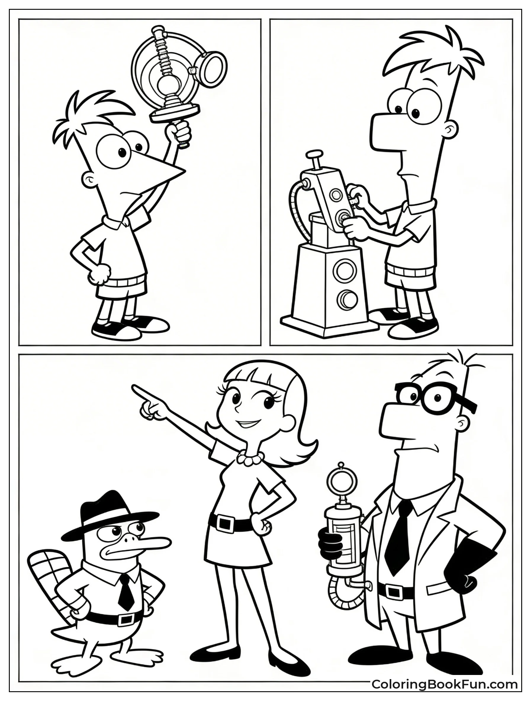 Phineas and Ferb Characters