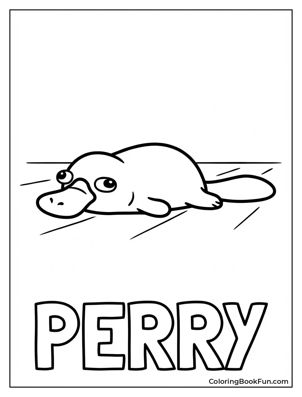 Perry Platypus Pet