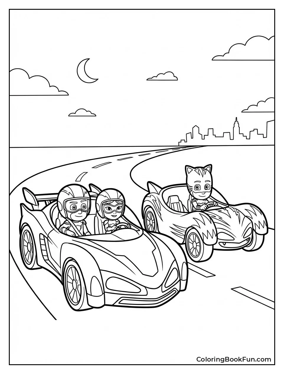 Carly and Cartoka's Flashcar