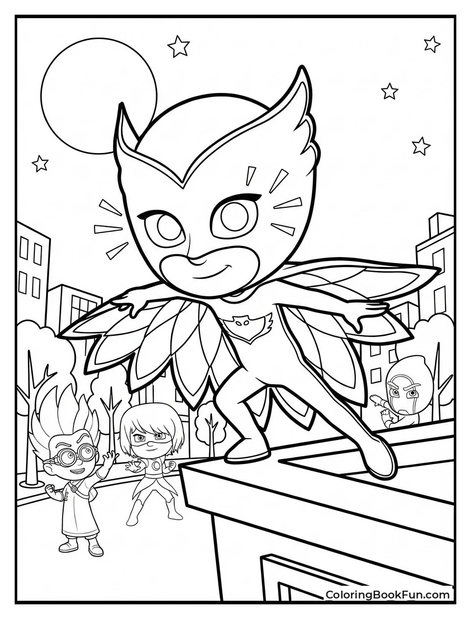 Owlette Night Vision