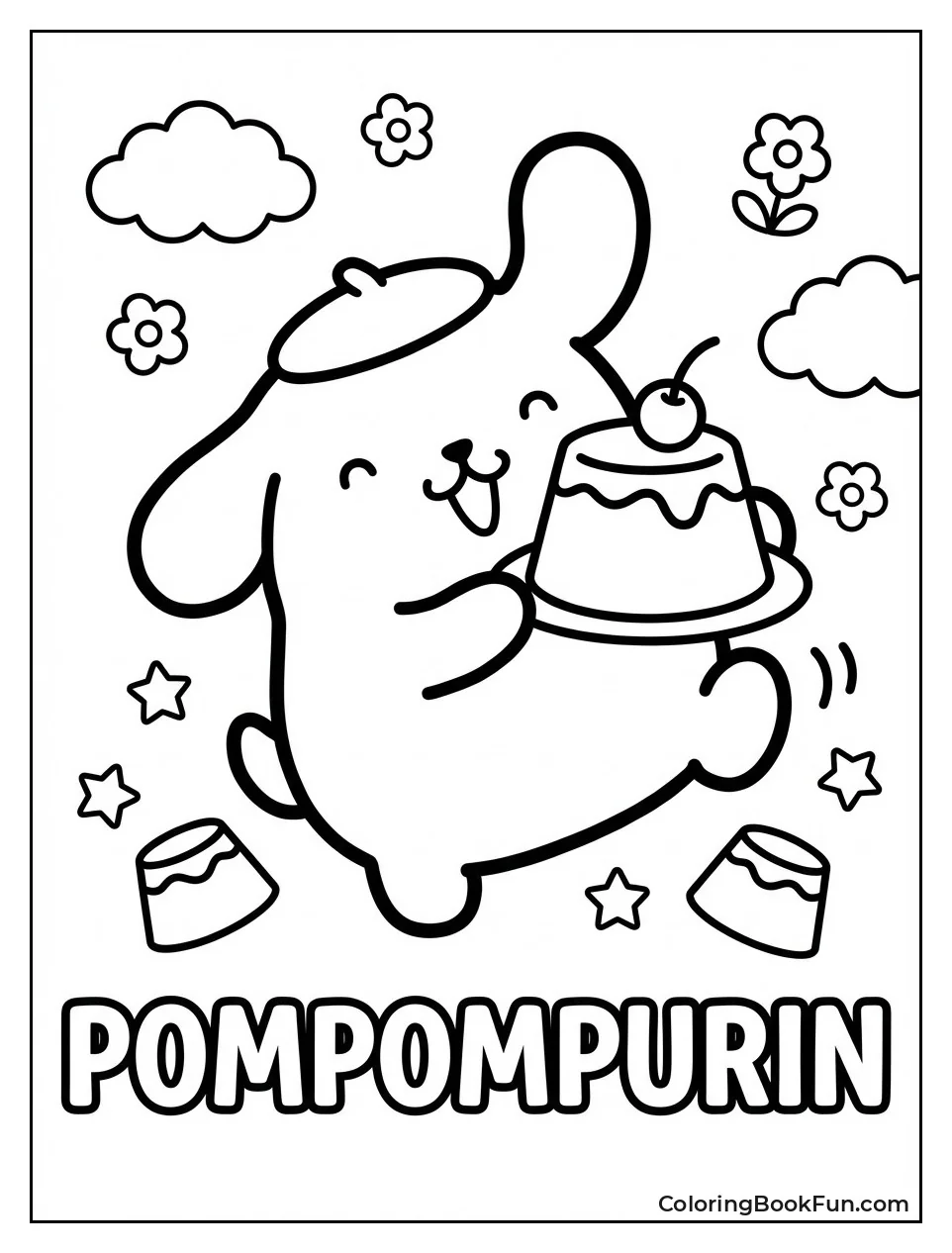 Playful Pompompurin