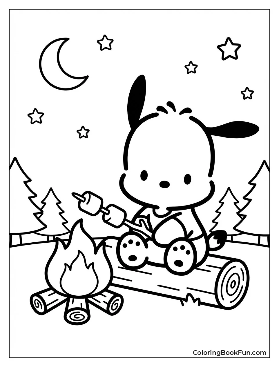 Campfire Marshmallow Roast