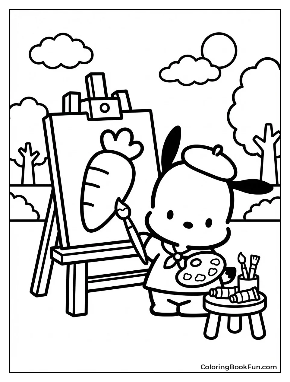 Painting Carrot Masterpiece