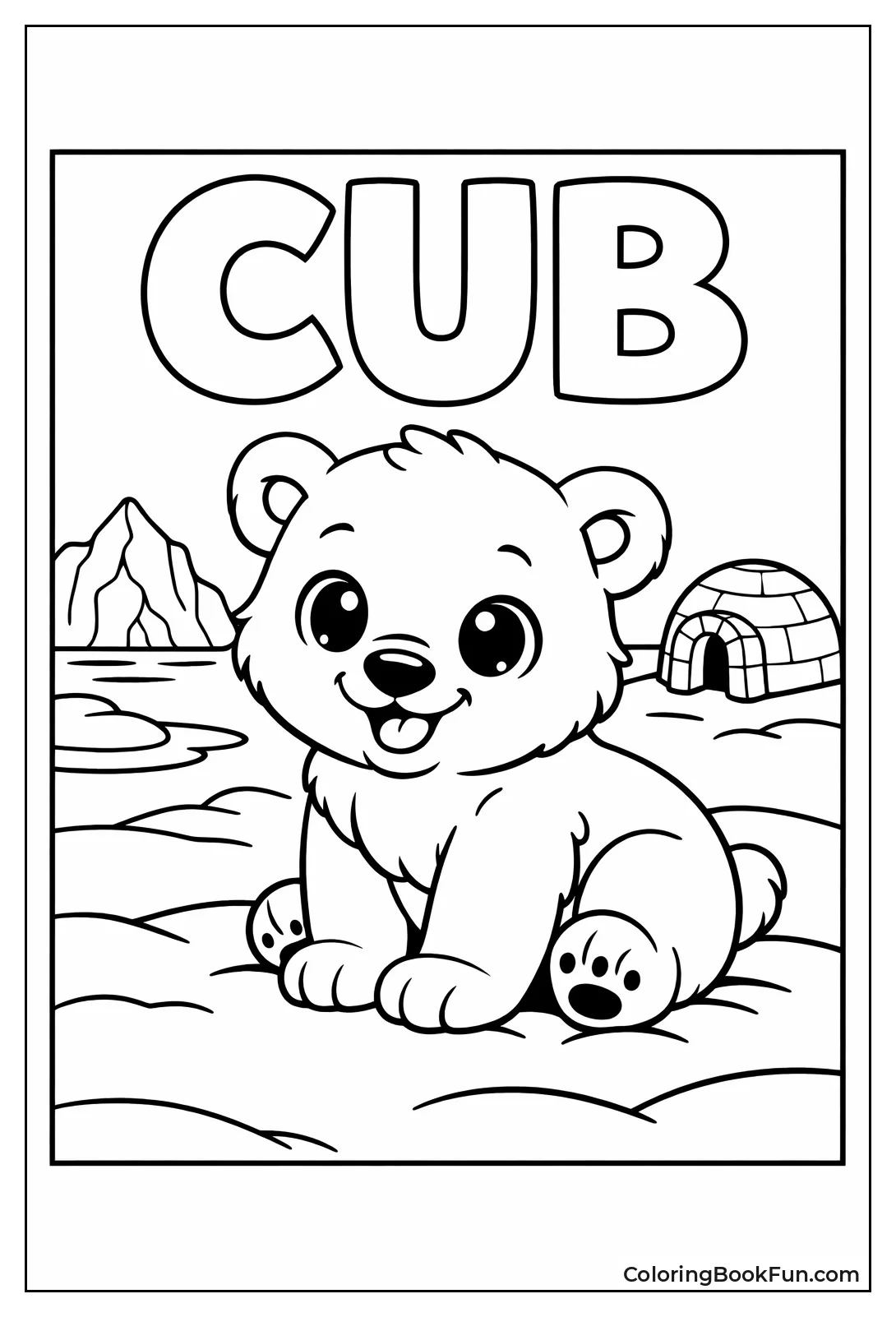 Cute Cub Portrait