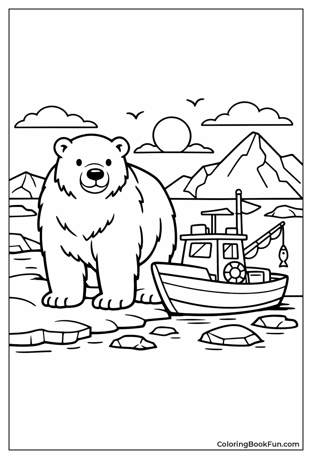 Size Comparison Boat