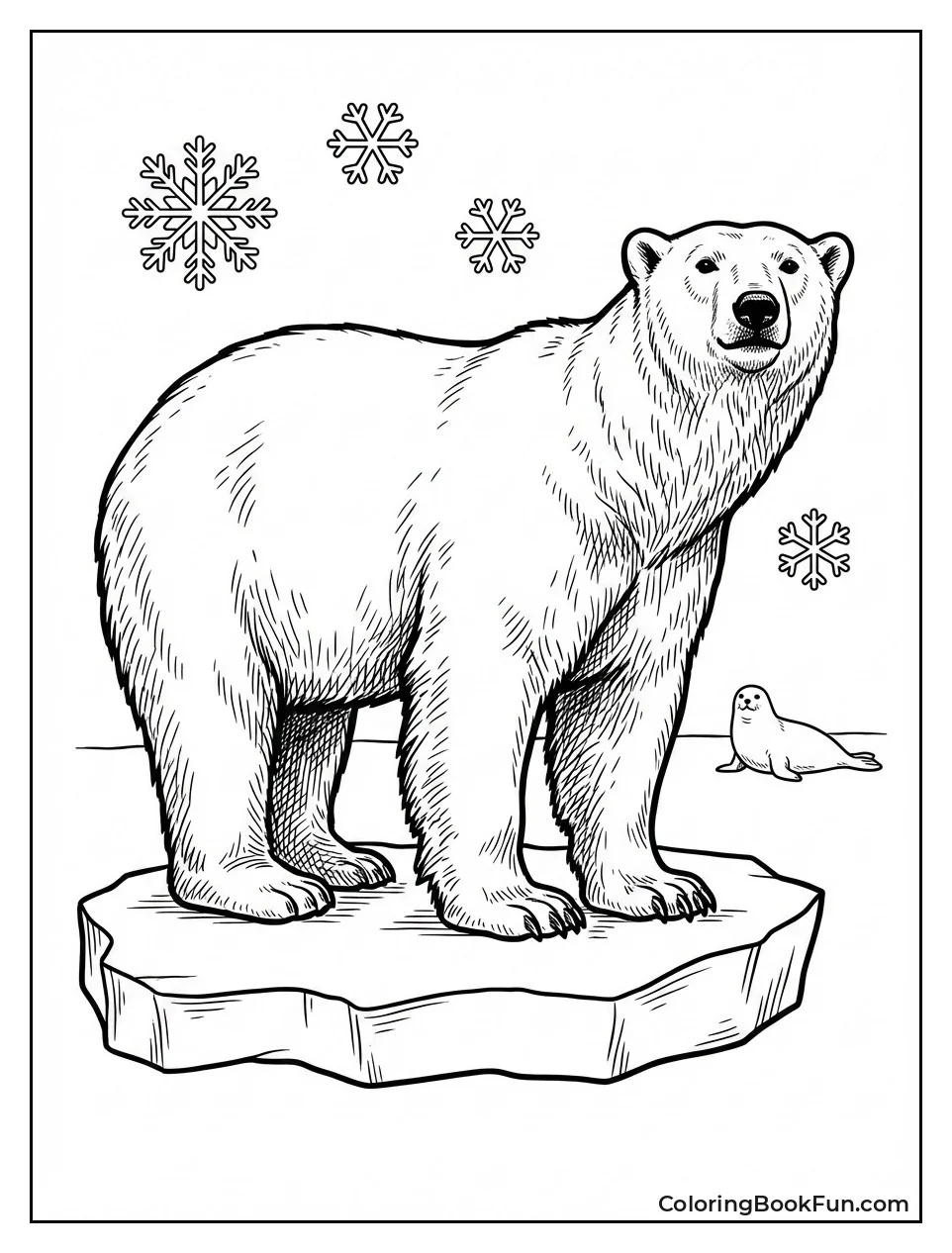 Vintage Polar Illustration