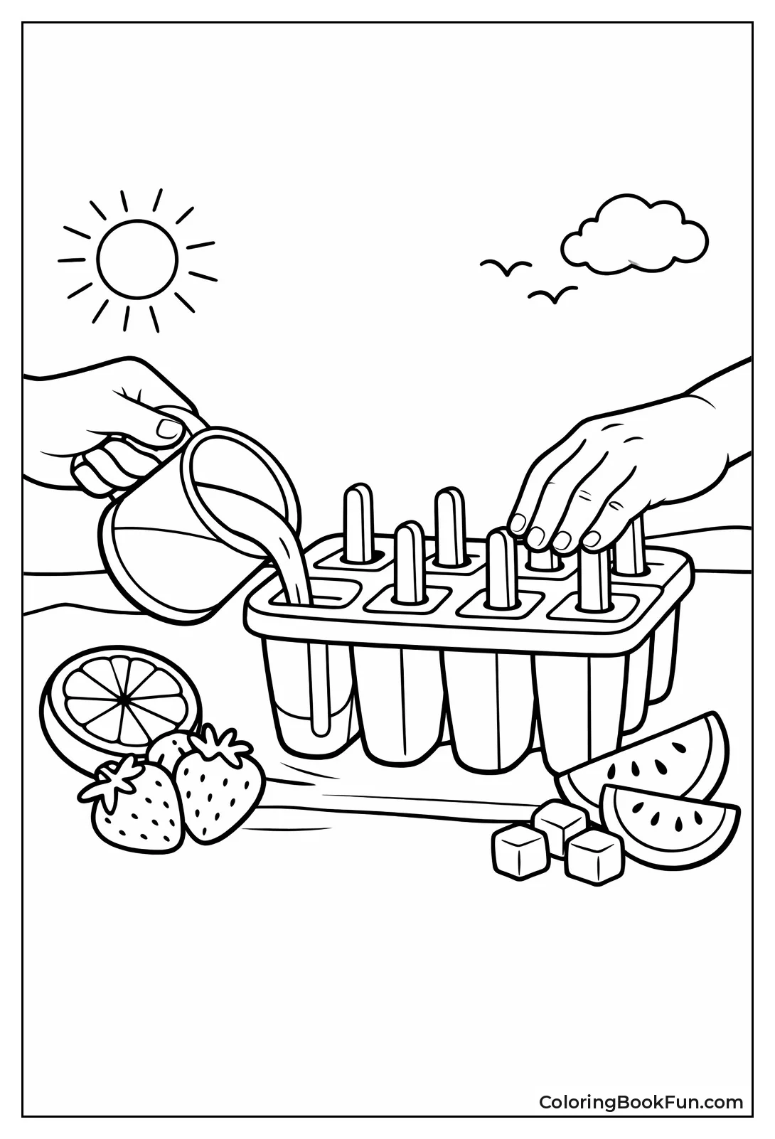 Filling Silicone Molds