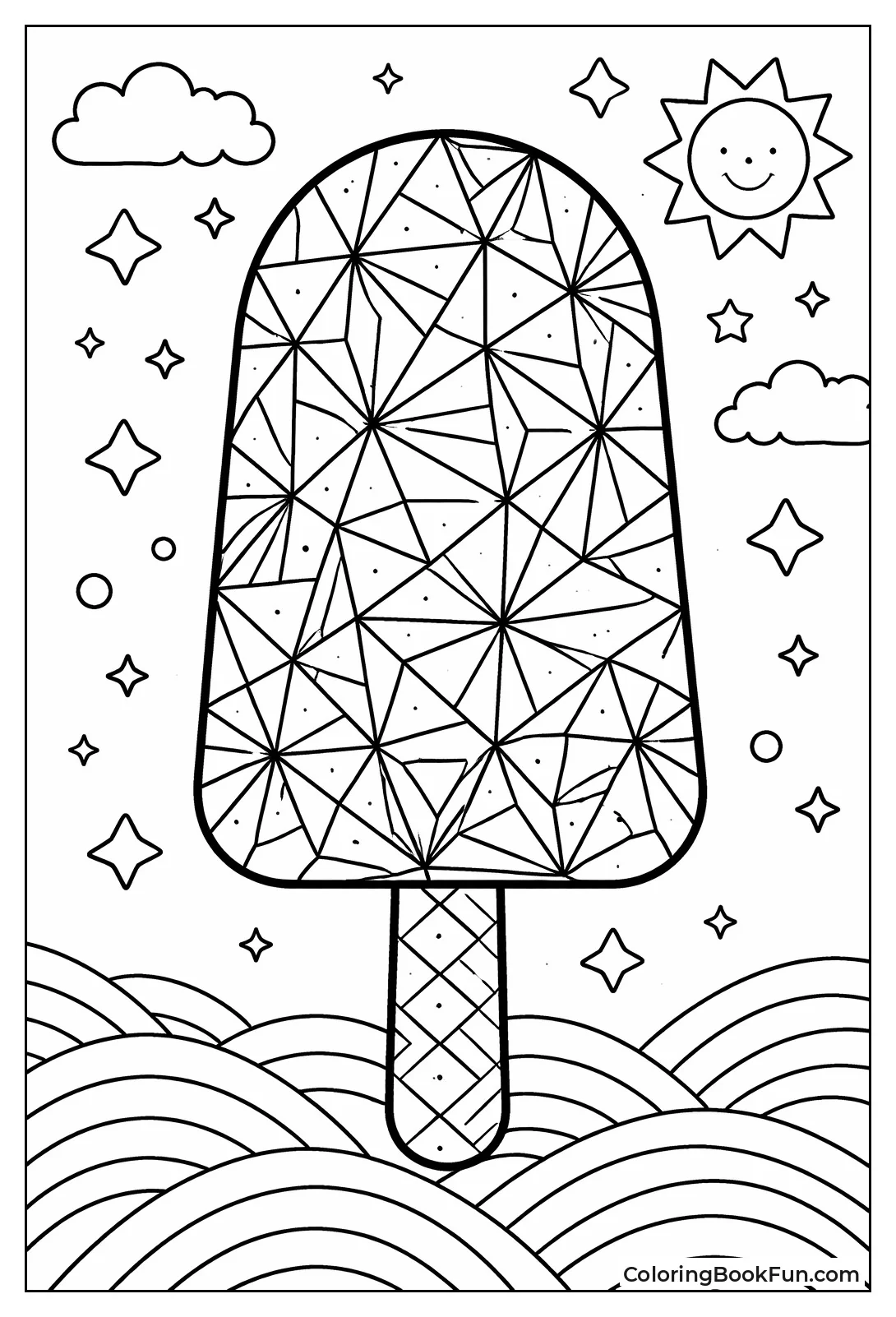 Geometric Mosaic Pop