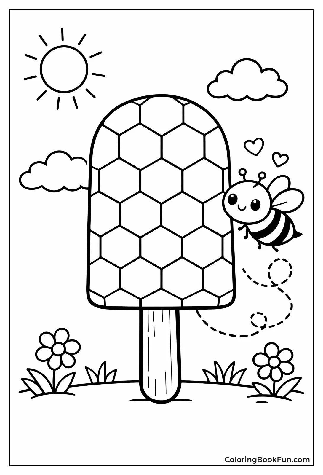 Honeycomb & Bee Pop