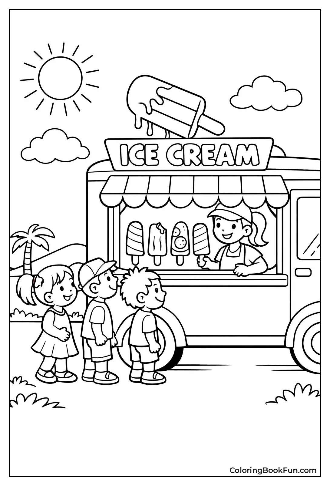 Ice Cream Truck Line