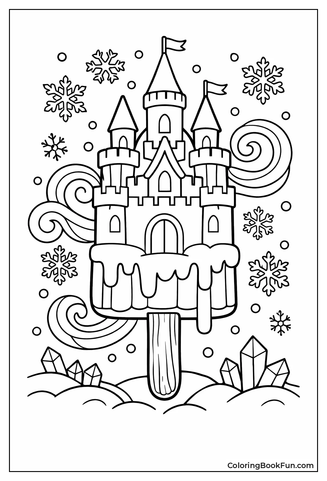 Winter Ice Castle Pop