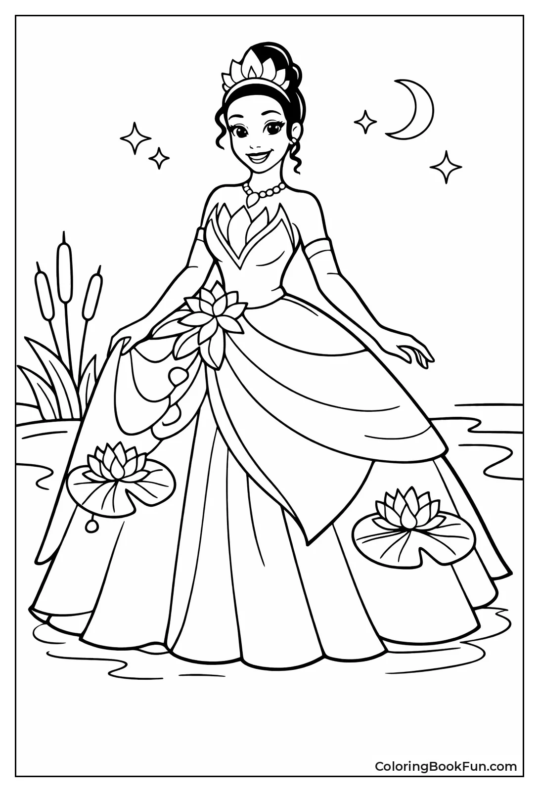 Princess Tiana Portrait