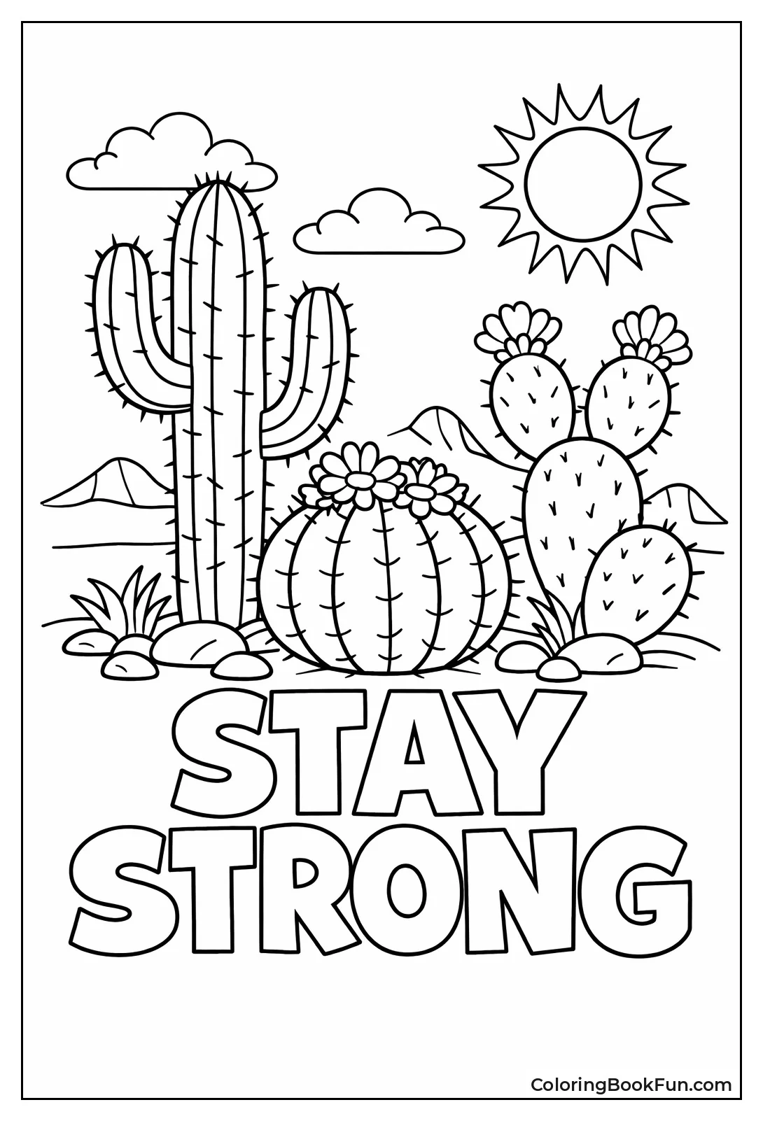 Quoted Cactus Illustration