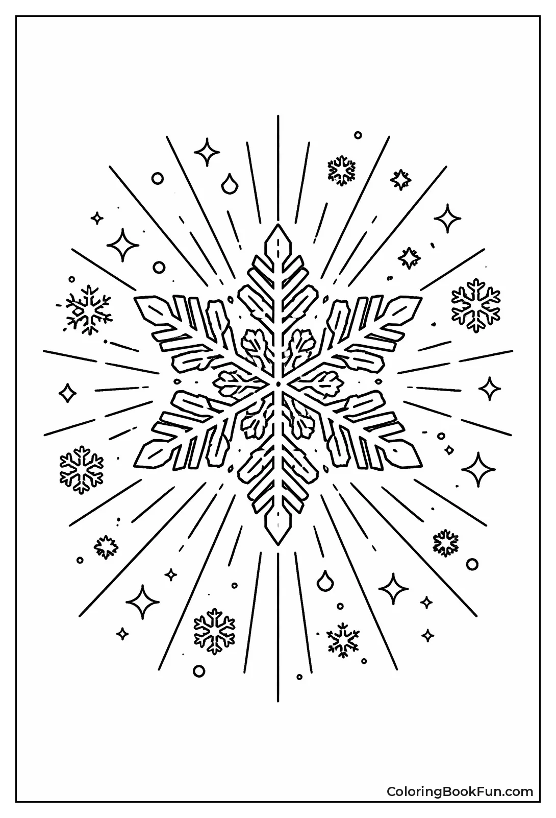 Radiant Snowflake