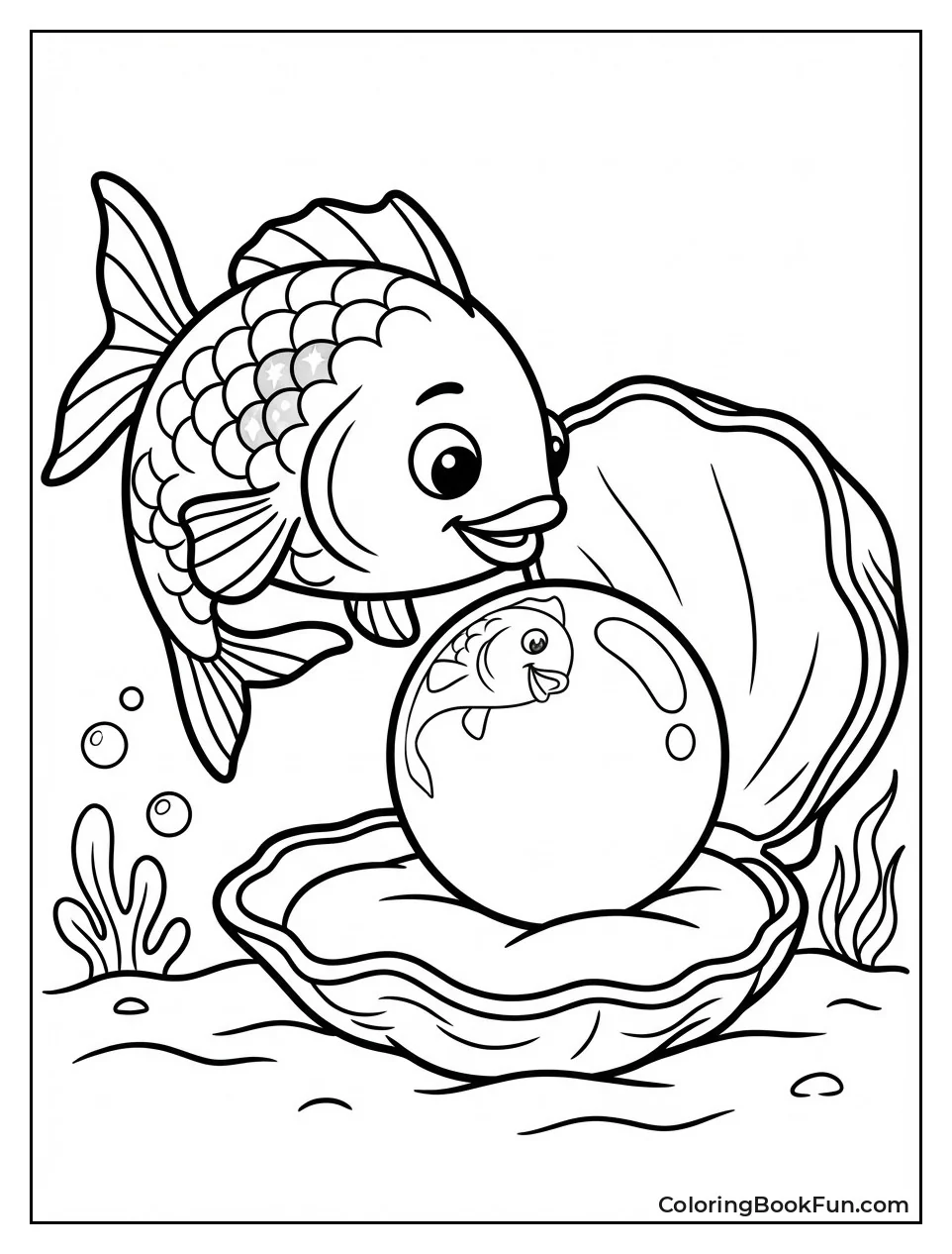 Reflection in a Pearl