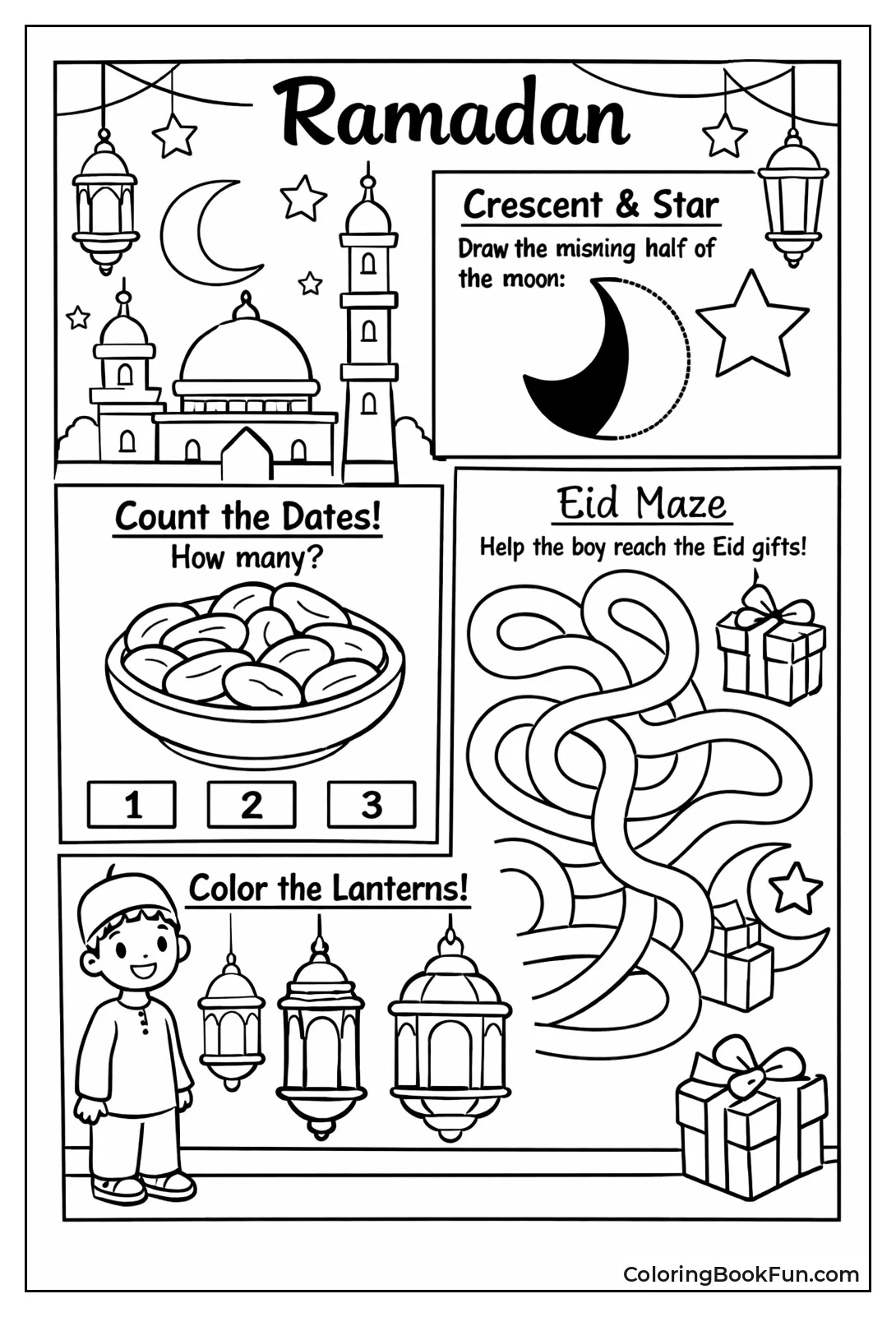 Ramadan Activity Scenes