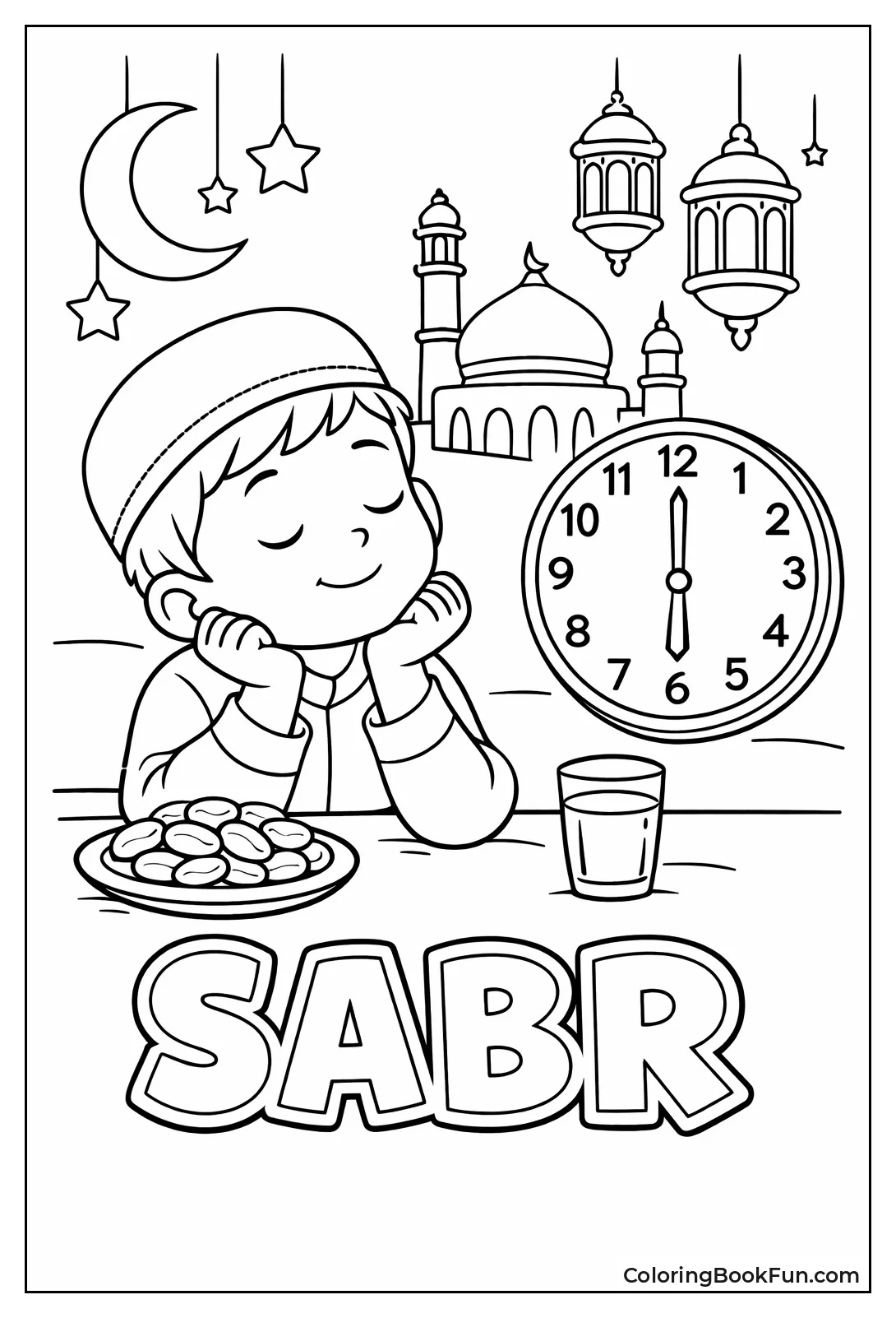 Fasting Patience Clock