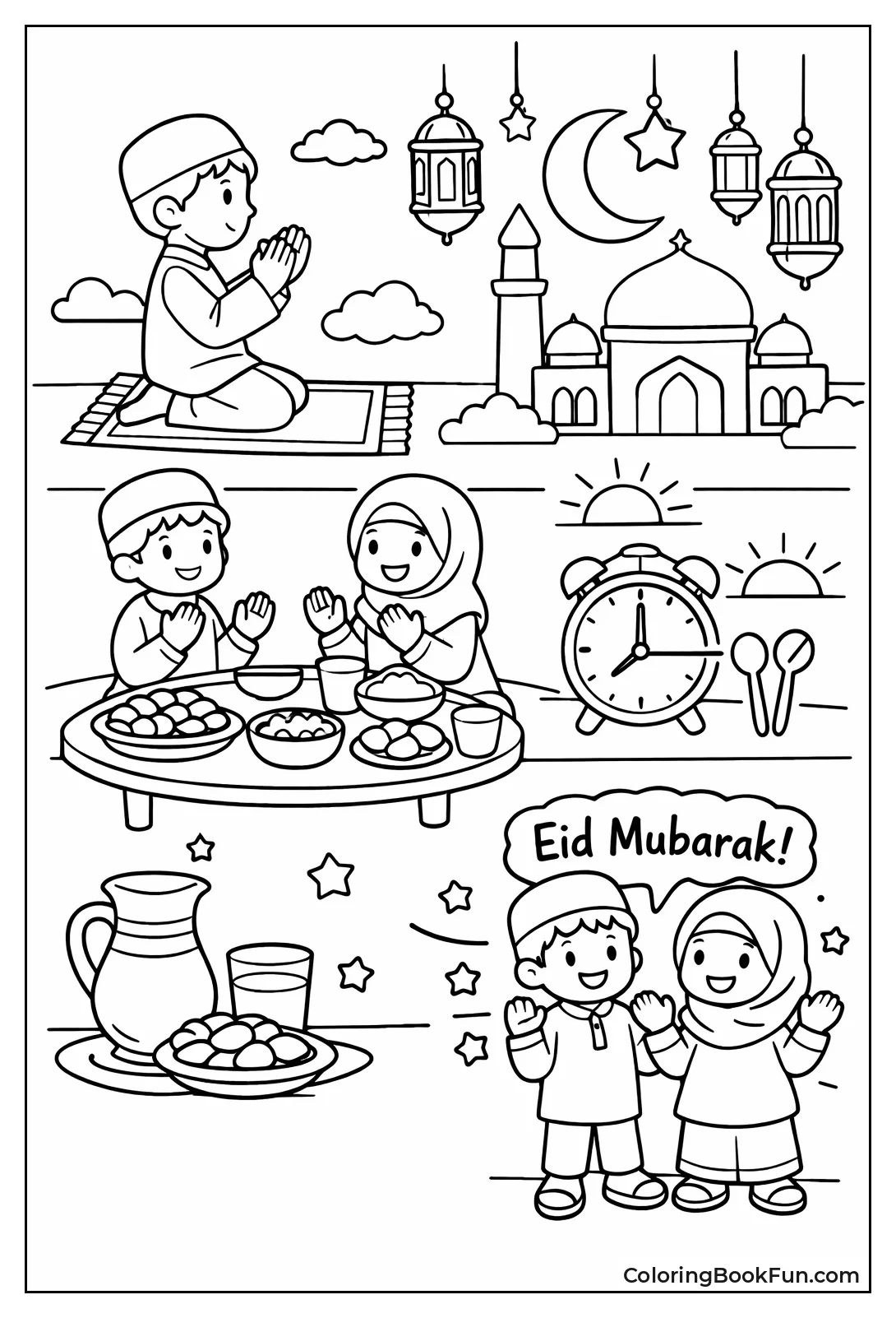 Fasting Tradition Scenes