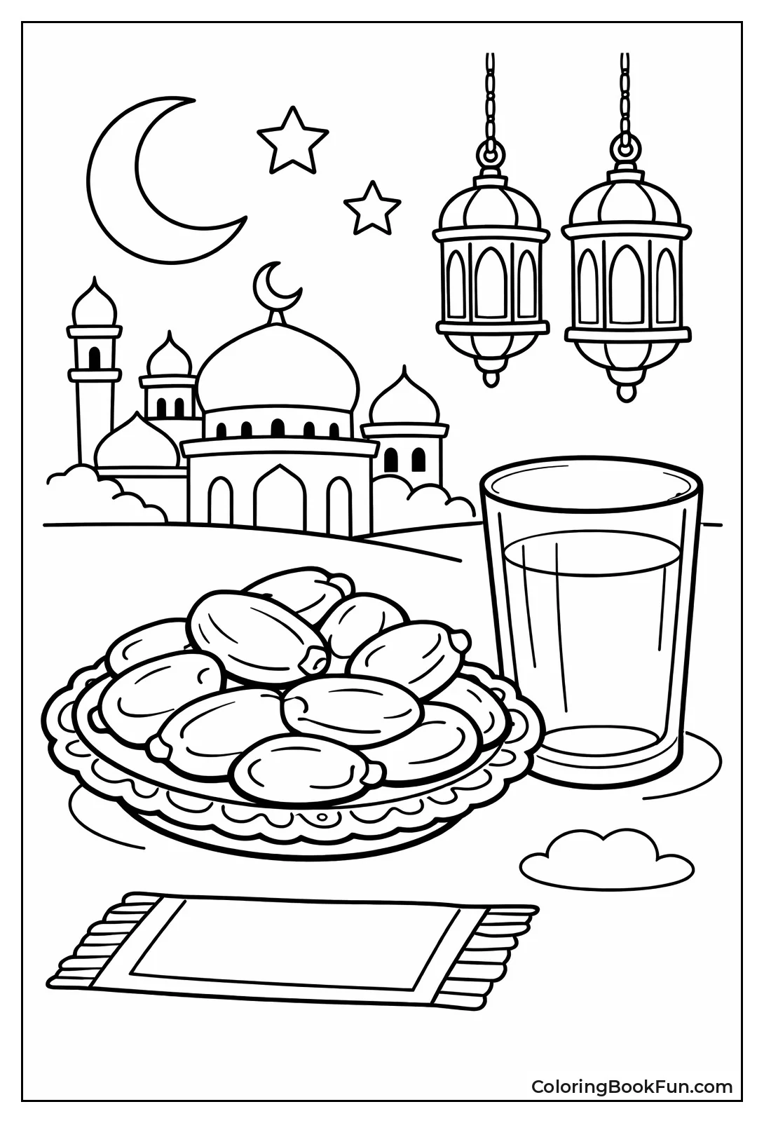 Iftar Dates and Water