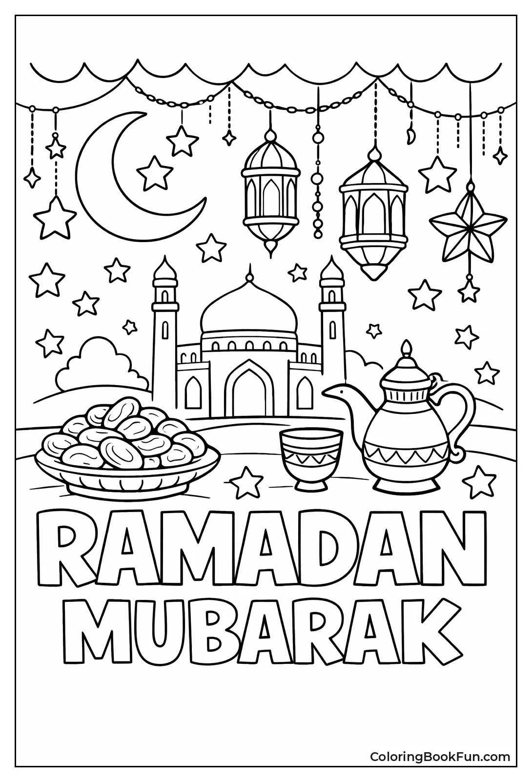Ramadan Mubarak Lanterns