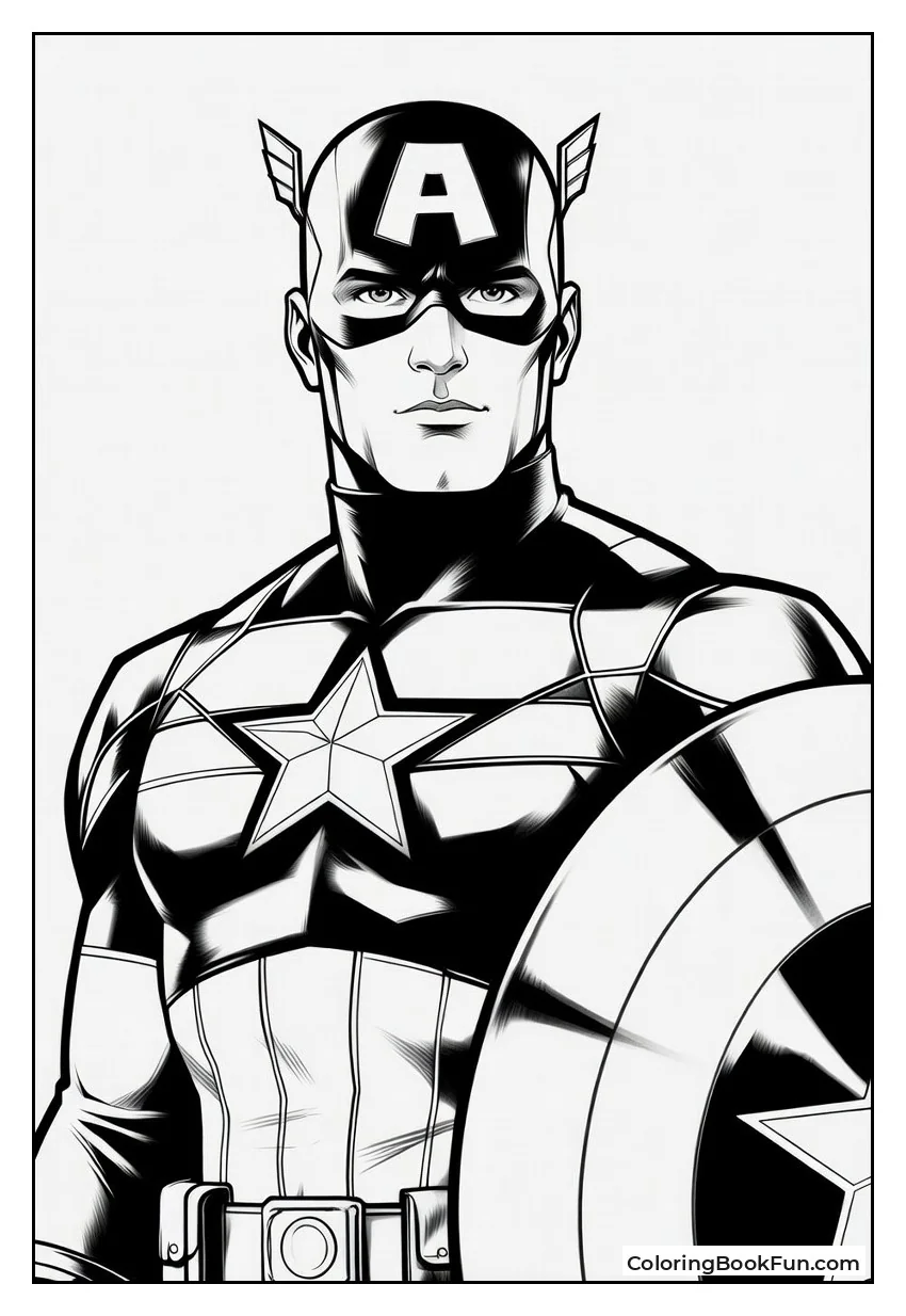 Realistic Captain America