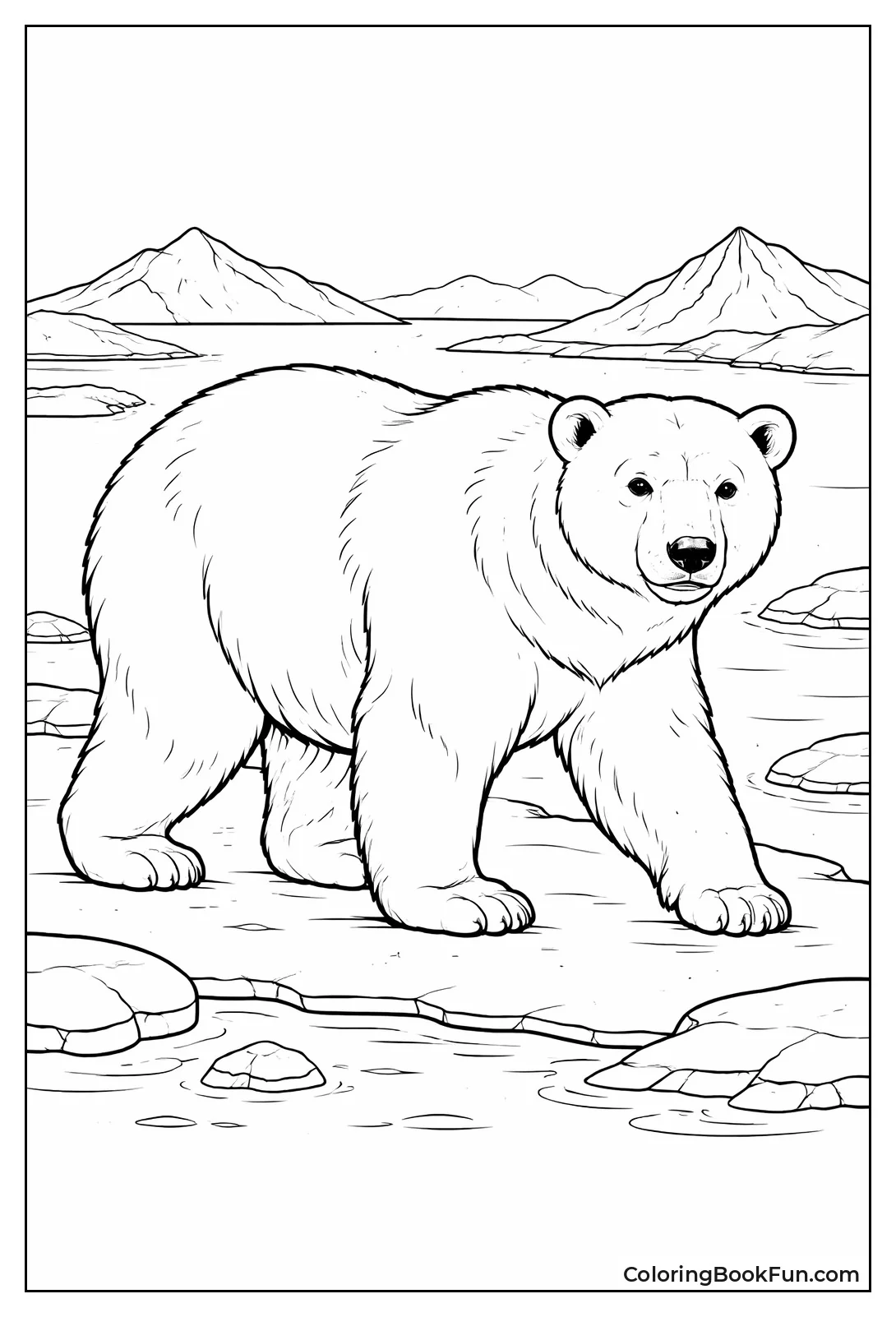 Realistic Polar Bear