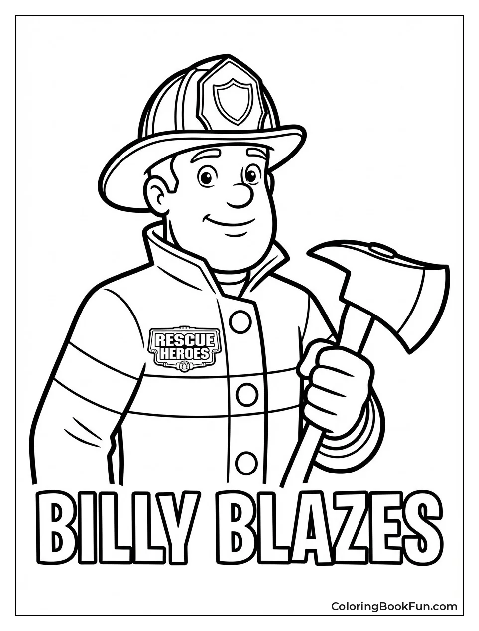 Billy Blazes Portrait