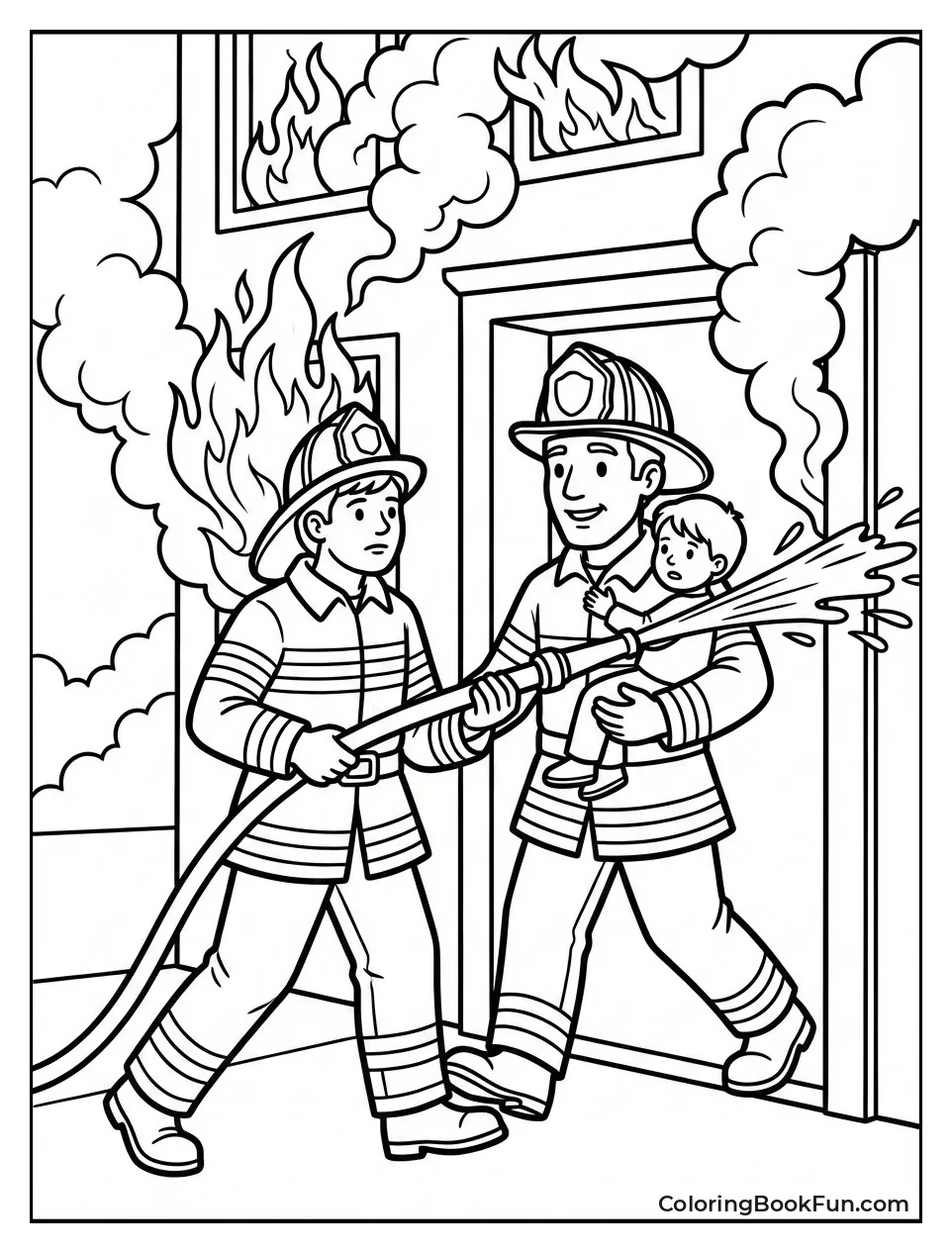 Building Fire Escape