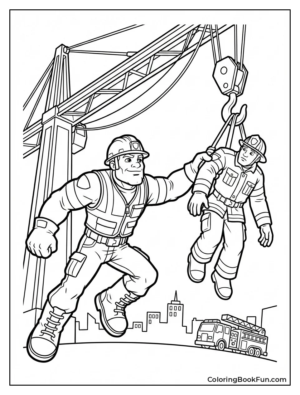 Construction Crane Save