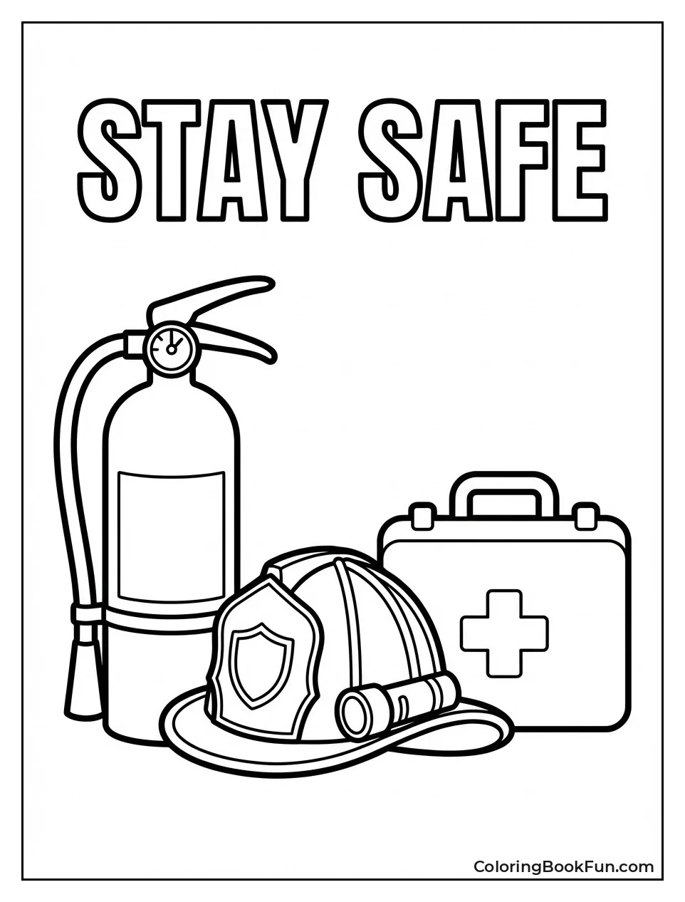 Safety First Poster