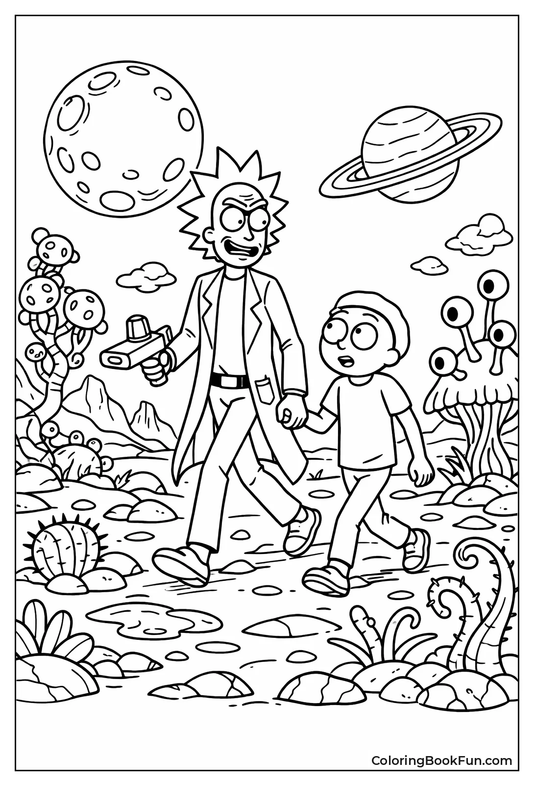 Alien Planet Exploration