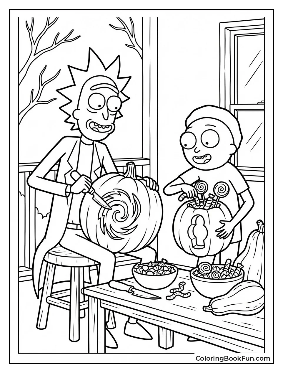 Halloween Portal Pumpkins