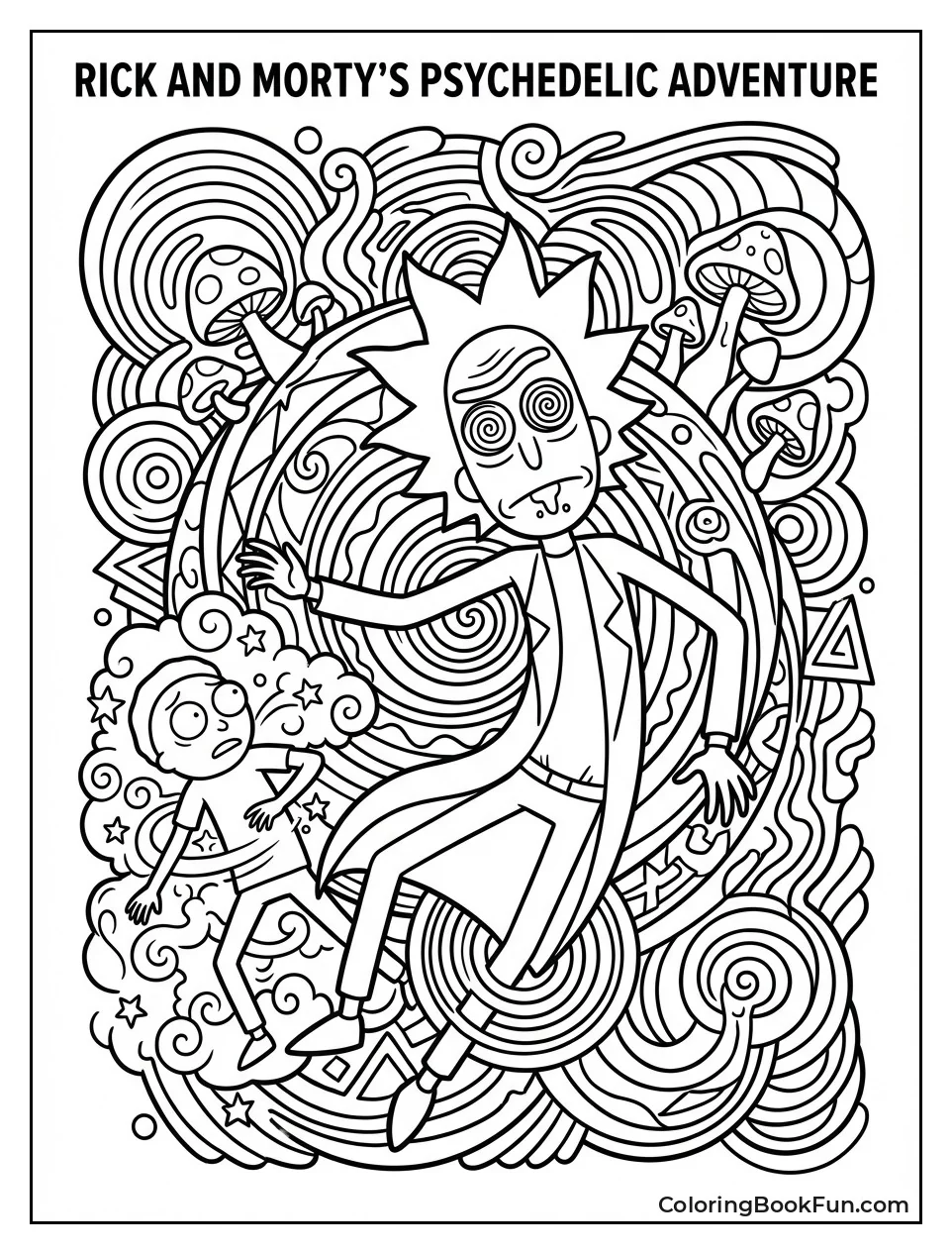 Intensely Trippy Rick Designs