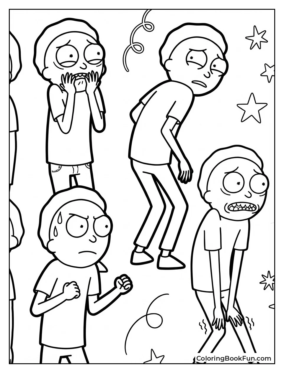 Morty Smith Drawings