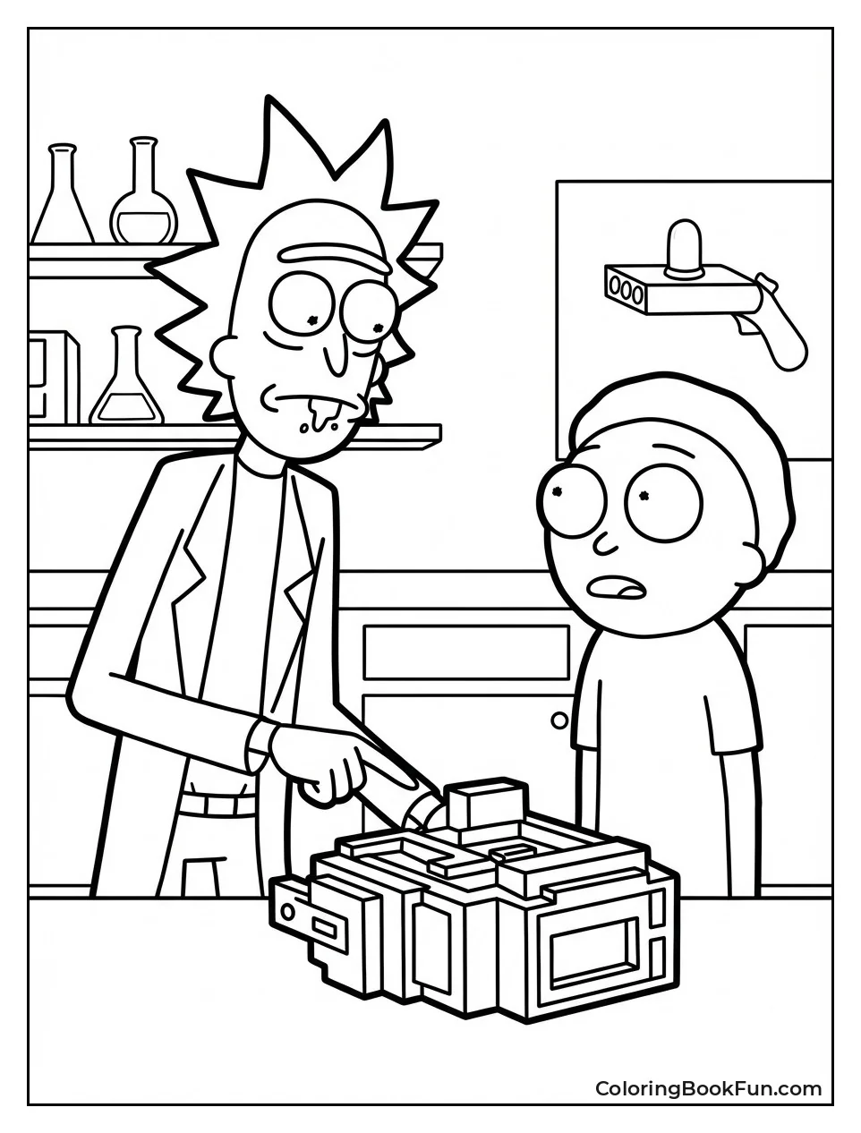 Rick Teaching Morty