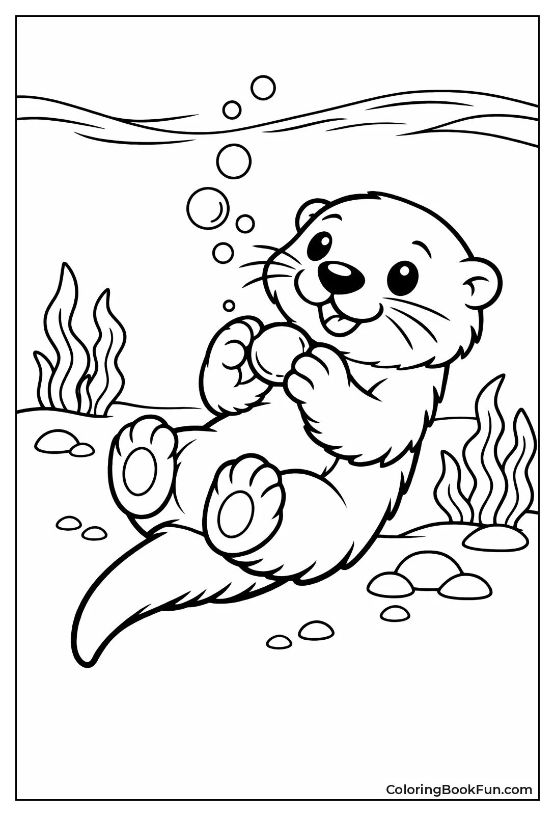 Rock Juggling Otter