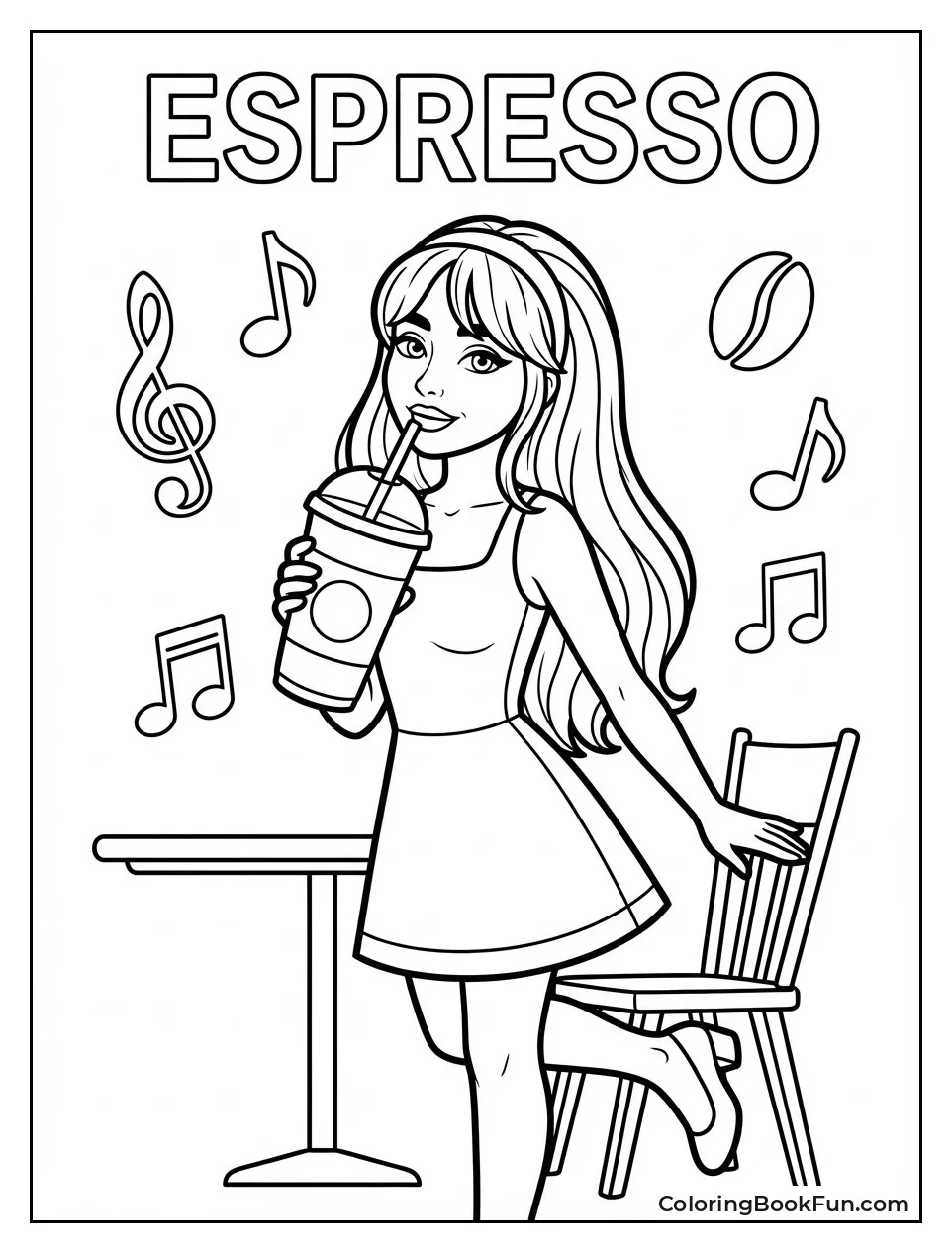 Espresso Song Portrait