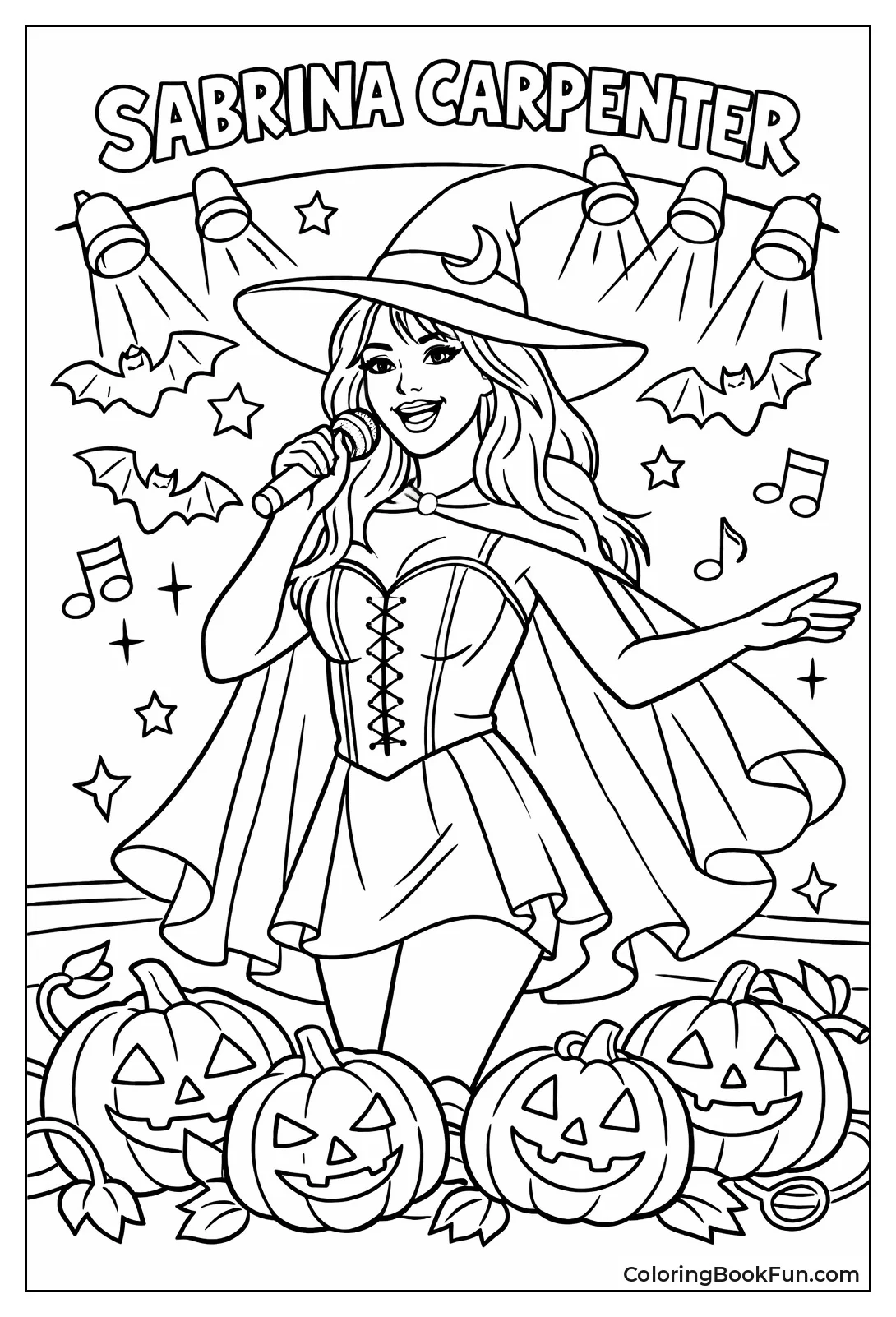 Halloween Concert Witch