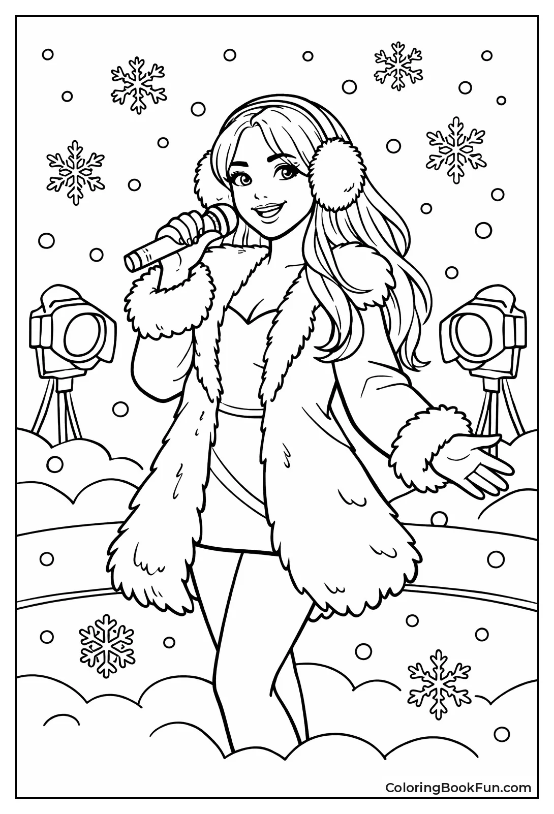 Winter Stage Performance