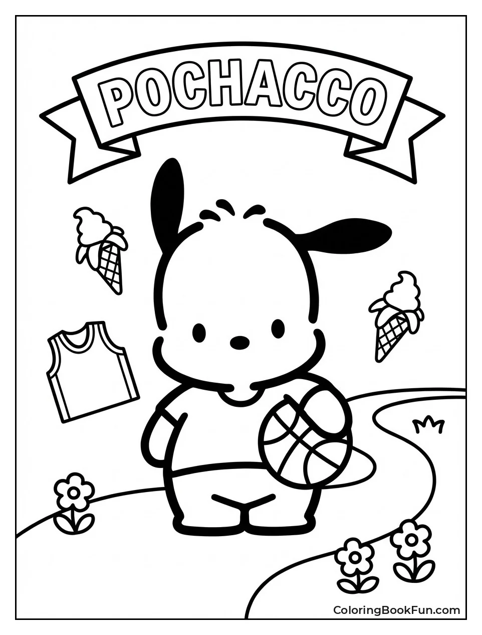 Sanrio Pochacco Character