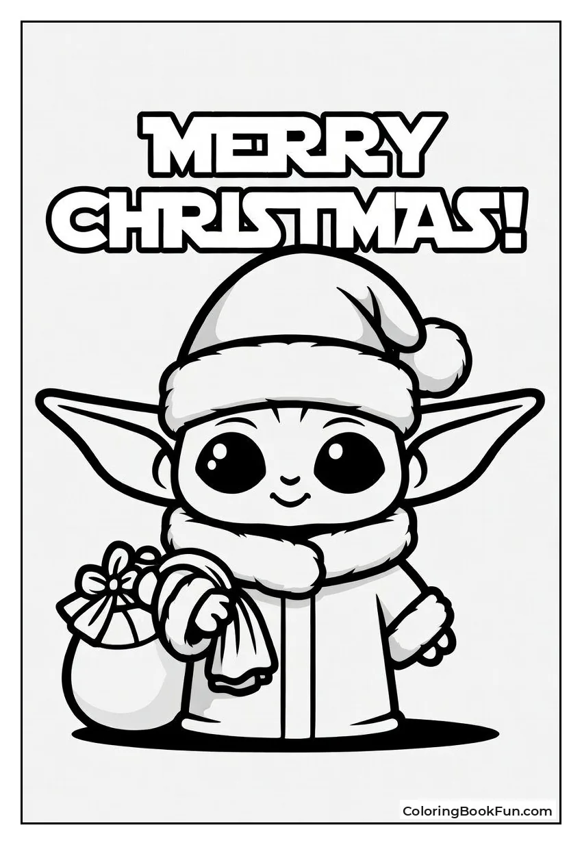 Santa Baby Yoda