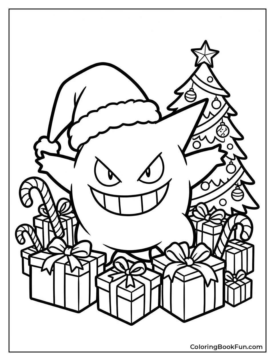 Santa Hat Gengar