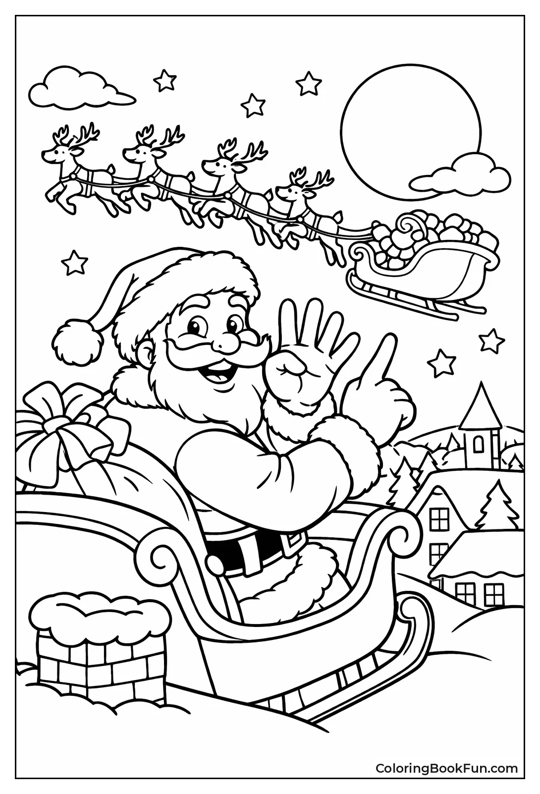 Santa's 6 7 Sleigh Ride