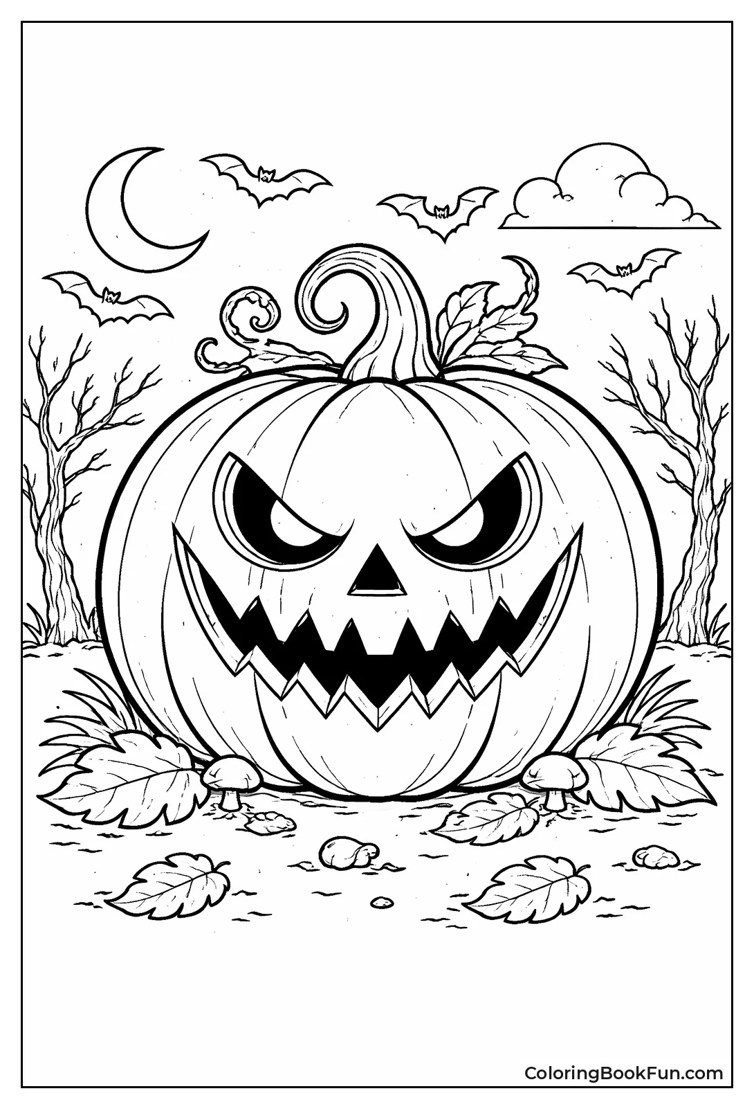 Scary Jack o' Lantern